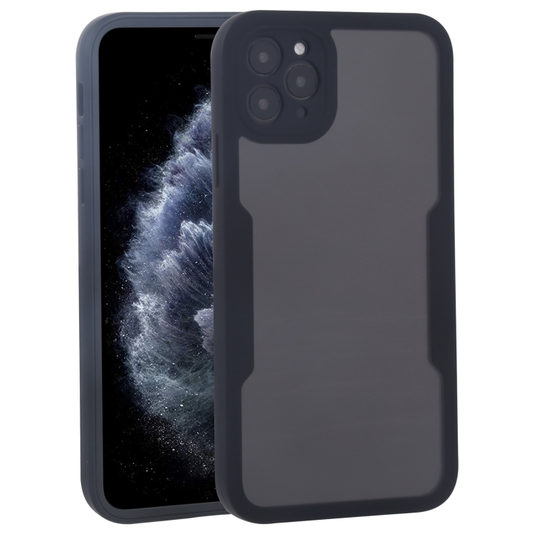 

Acrylic + TPU 360 Degrees Full Coverage Shockproof Protective Case For iPhone 11 Pro Max(Black)