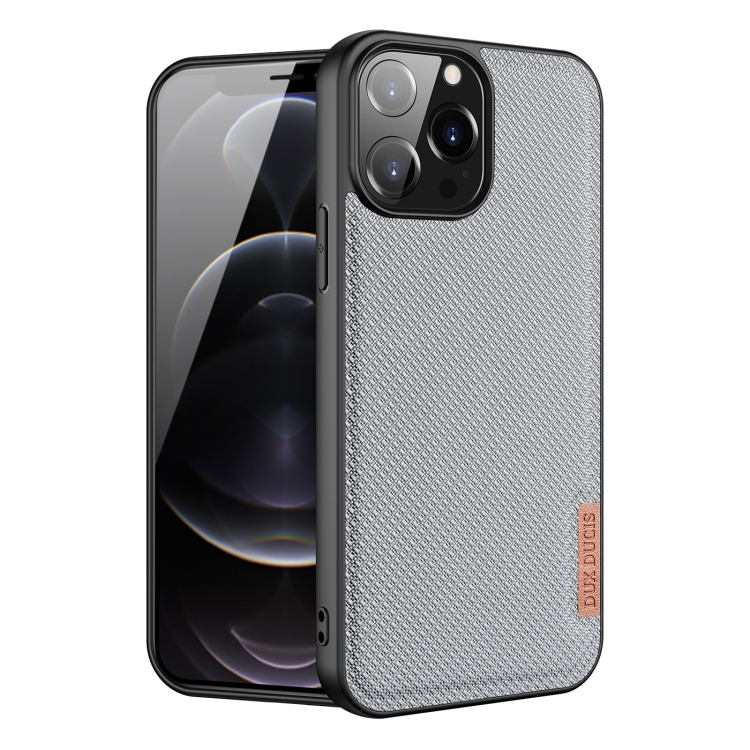 

DUX DUCIS Fino Series PU + TPU Protective Case For iPhone 13 Pro Max(Blue)