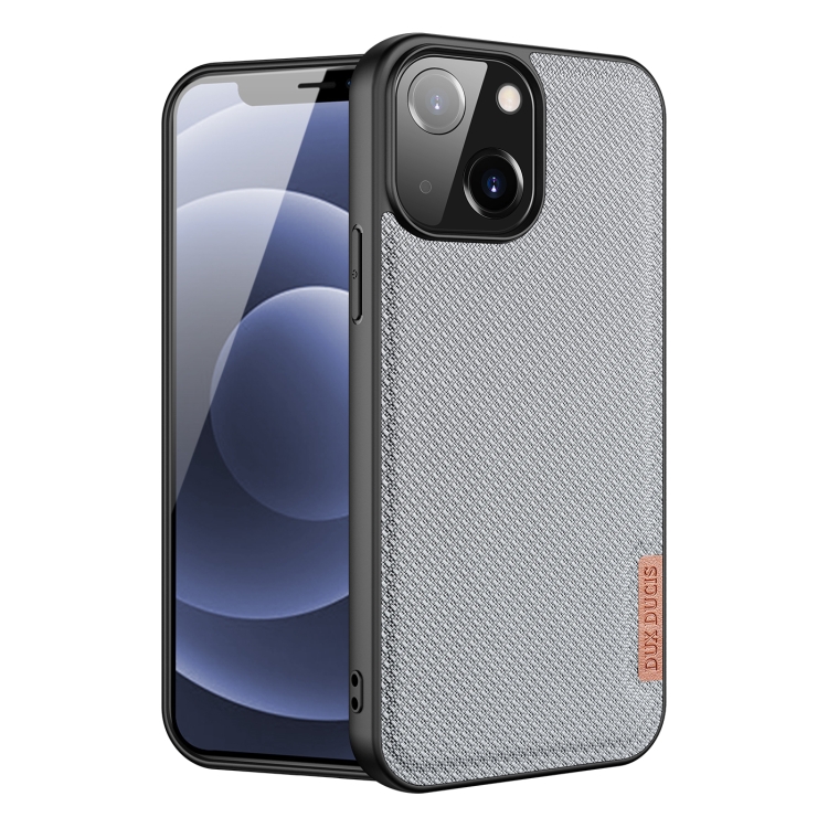 

DUX DUCIS Fino Series PU + TPU Protective Case For iPhone 13(Blue)
