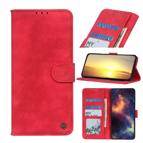 

For Nokia C01 Plus Antelope Texture Magnetic Buckle Horizontal Flip PU Leather Case with Card Slots & Wallet & Holder(Red)