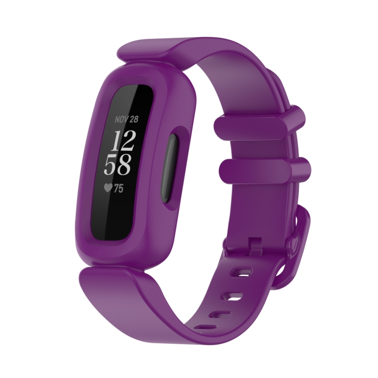 xDfind For Fitbit Ace 3 / Inspire2 Silicone Integrated Watch Band(Grape Purple) — купить у Sunsky-online WW