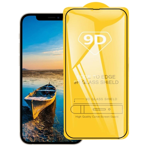 For iPhone 13 / 13 Pro 9D Full Glue Full Screen Tempered Glass Film стекло baseus 0 15мм full glass tempered для iphone 11 pro sgapiph58s gs02