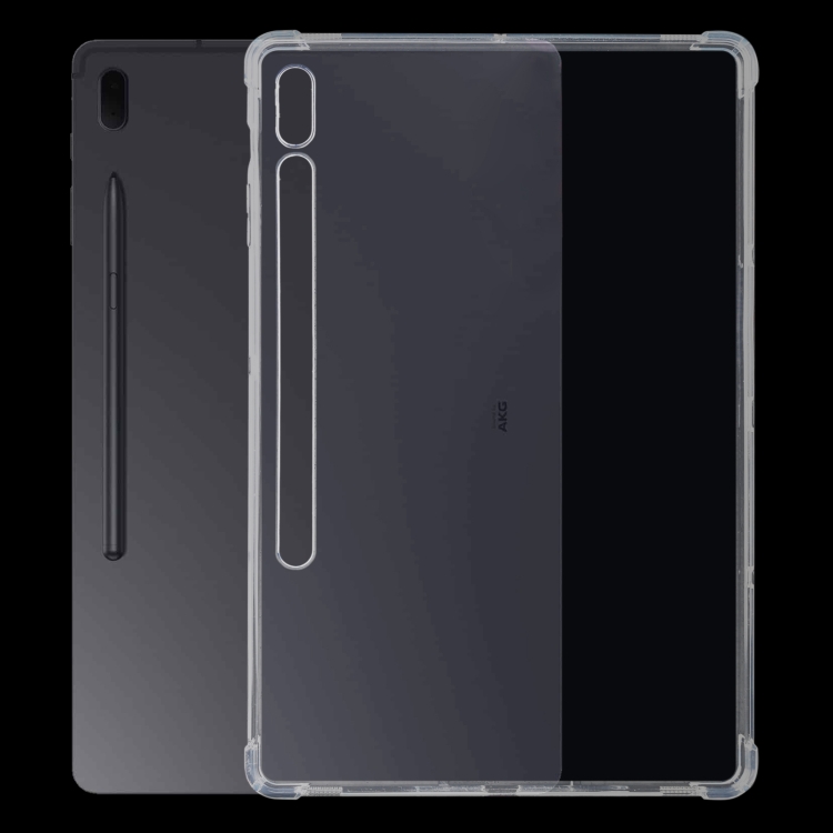 

For Samsung Galaxy Tab S7 FE / S7 Lite 12.4 3mm Four-corner Shockproof Transparent TPU Case(Transparent)