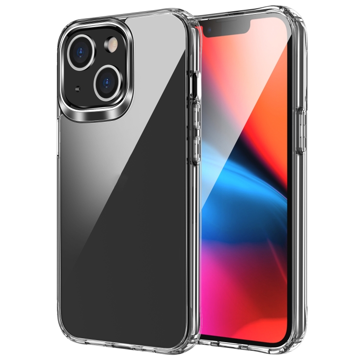 

Clear Crystal Acrylic +TPU Four-corner Shockproof Case For iPhone 13 mini(Transparent)