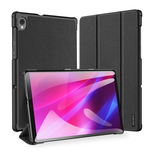 

For Lenovo Tab K10 / M10 Plus 10.3 inch DUX DUCIS Domo Series Horizontal Flip Magnetic PU Leather Case with Three-folding Holder(Black)