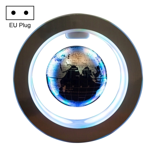 

Living Room Desktop Decorations Magnetic Levitation Globe with LED Light, Plug Type:EU Plug(Silver Black)