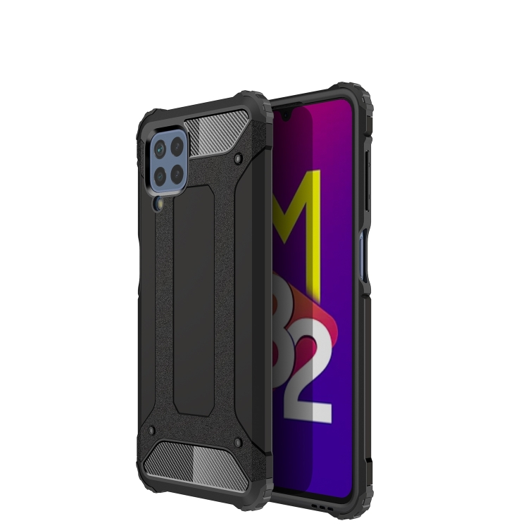 

For Samsung Galaxy M32 international Magic Armor TPU + PC Combination Case(Black)
