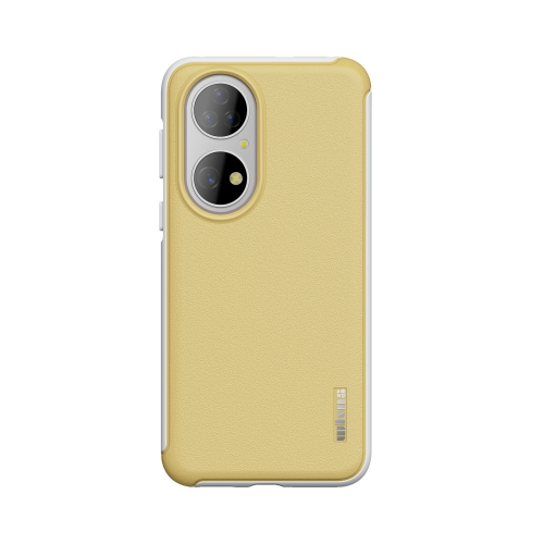 

For Huawei P50 Pro wlons PC + TPU Shockproof Protective Case(Yellow)