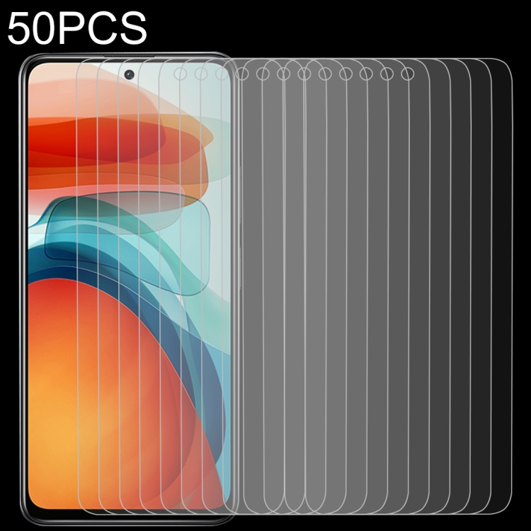 

For Xiaomi Poco X3 GT 50 PCS 0.26mm 9H 2.5D Tempered Glass Film