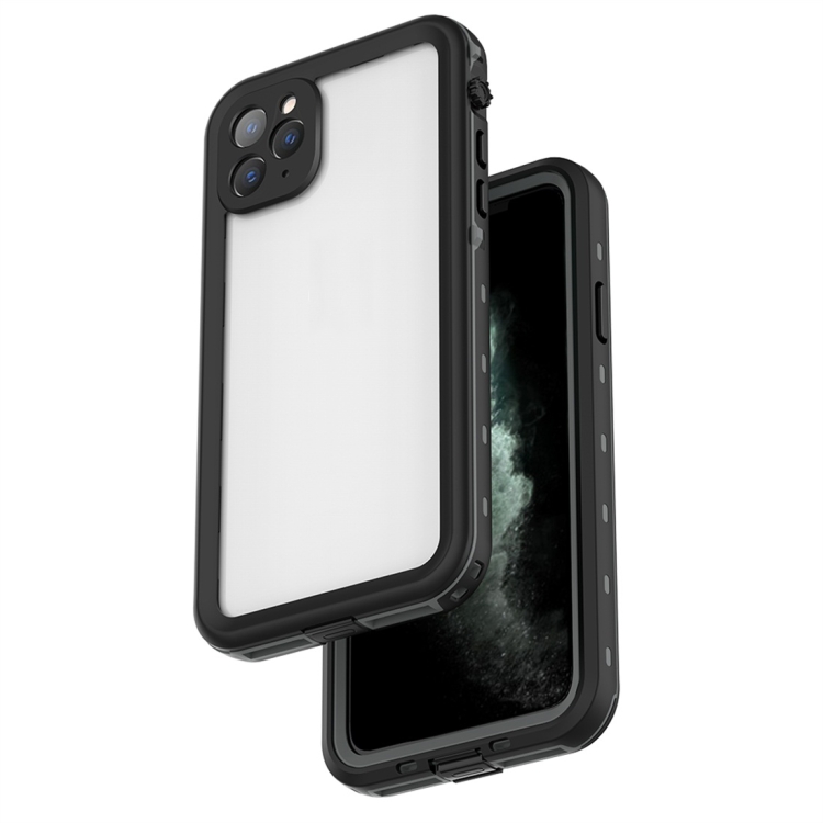 

For iPhone 11 Pro Max RedPepper Shockproof Waterproof PC + TPU Protective Case(Black)