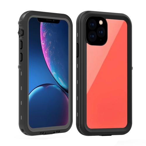 

For iPhone 11 Pro RedPepper Shockproof Waterproof PC + TPU Protective Case(Black)