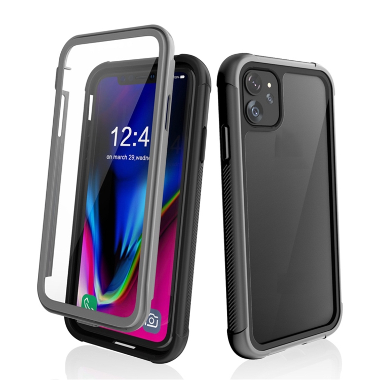 

For iPhone 11 RedPepper Shockproof Scratchproof Dust-proof PC + TPU Protective Case(Black)
