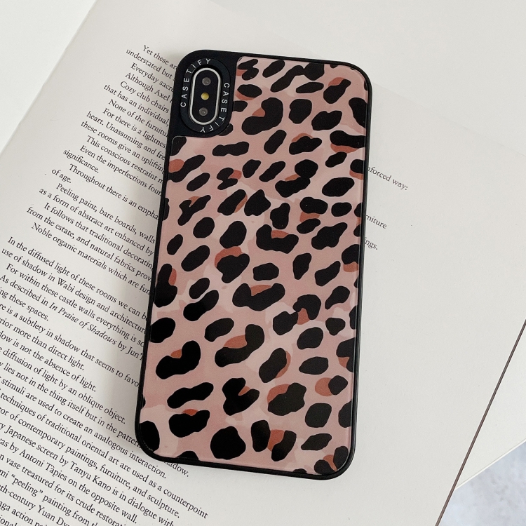 

Mirror Series Classic Leopard Print Pattern Protective Case For iPhone XR