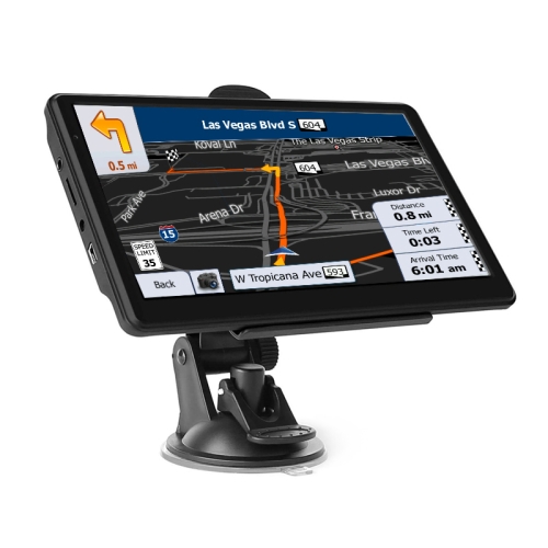 

7 inch Car HD GPS Navigator 8G+128M Resistive Screen Support FM / TF Card, Specification:Europe Map