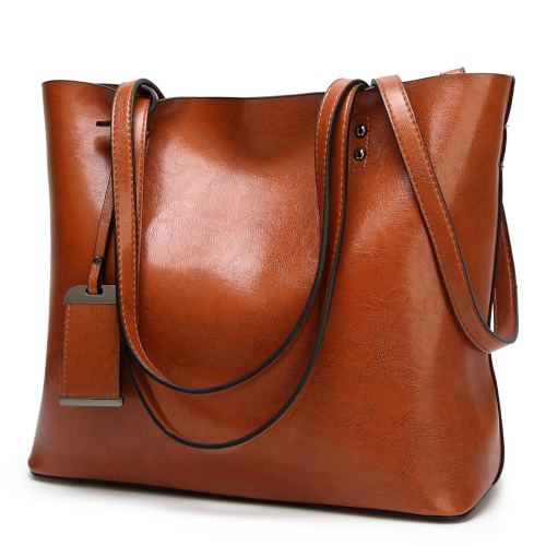Fashion PU Leather Ladies HandBags Women Messenger Bags Crossbody Shoulder Bag(Brown), 6922410701105  - buy with discount