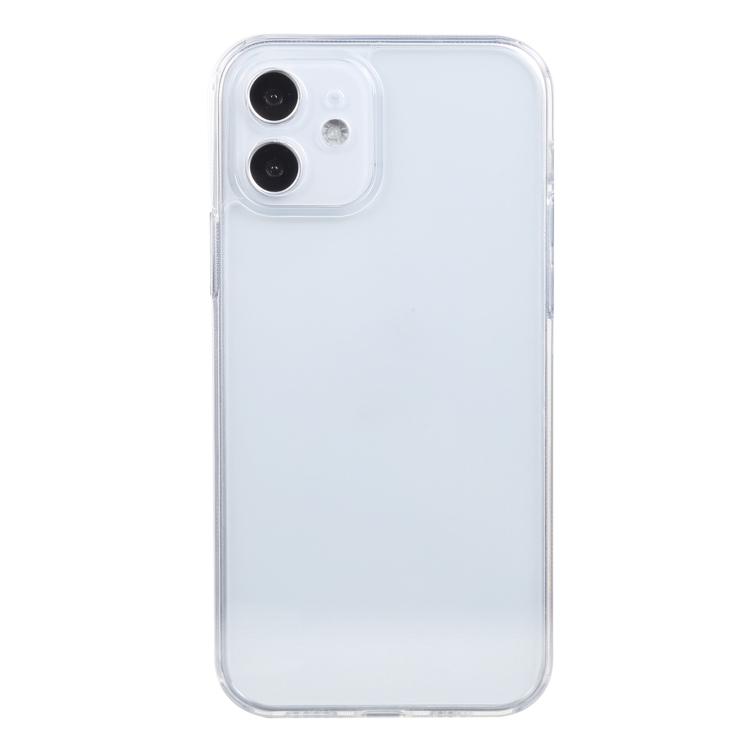 

Transparent Stepless Fine Hole Glass Protective Case For iPhone 12 mini