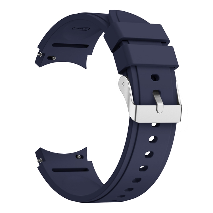 

For Samsung Galaxy Watch4 Classic 42mm Silicone Watch Band(Midnight Blue)