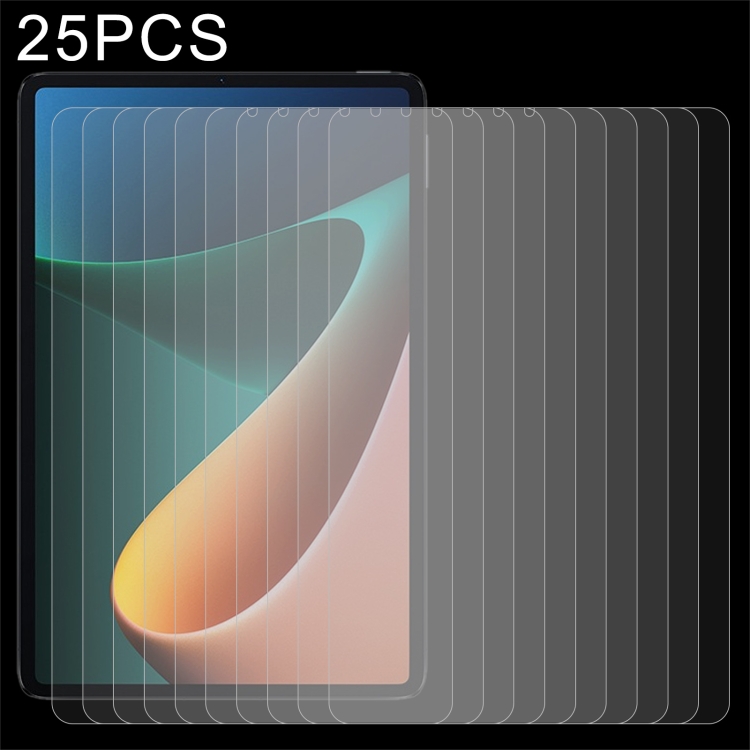 

For Xiaomi Pad 5 25 PCS 9H 2.5D Explosion-proof Tempered Glass Film