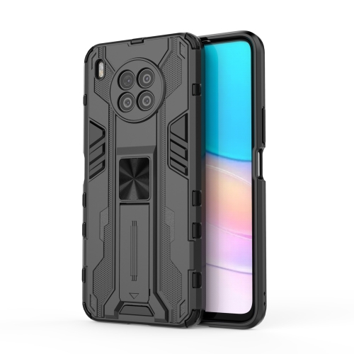 

For Huawei nova 8i Supersonic PC + TPU Shock-proof Protective Case with Holder(Black)