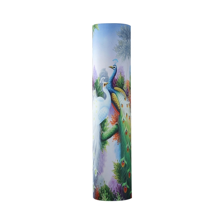 Elastic Cloth Cabinet Type Air Conditioner Dust Cover, Size:180 x 40cm(Green  Peacock)