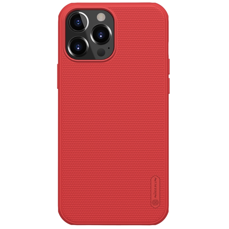 

NILLKIN Super Frosted Shield Pro PC + TPU Protective Case For iPhone 13 Pro(Red)