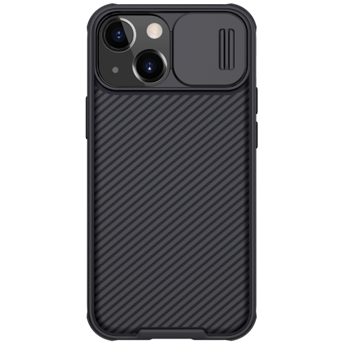 

NILLKIN Black Mirror Pro Series Camshield Full Coverage Dust-proof Scratch Resistant Phone Case For iPhone 13 mini(Black)