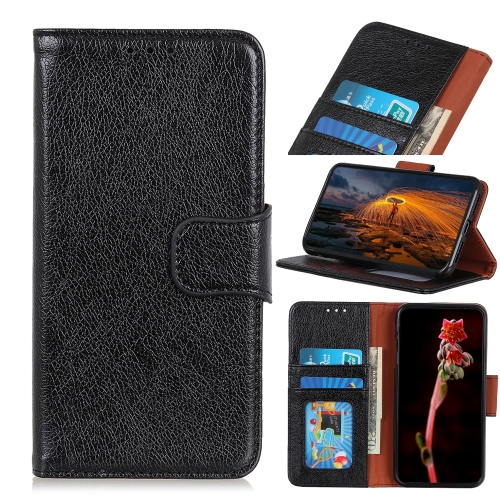 

For OnePlus Nord 2 5G Nappa Texture Horizontal Flip Leather Case with Holder & Card Slots & Wallet(Black)