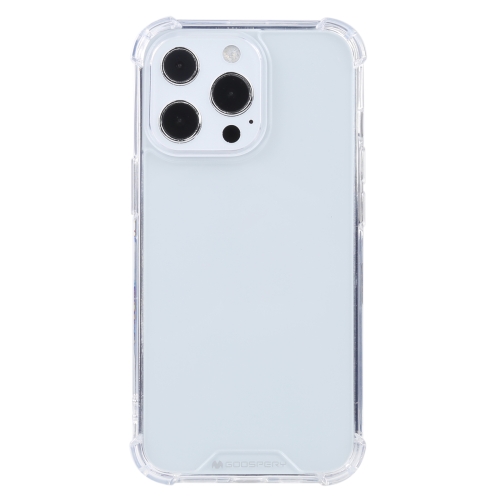 

GOOSPERY SUPER Protect Four Corners Shockproof Soft TPU Case For iPhone 13 Pro(Transparent)