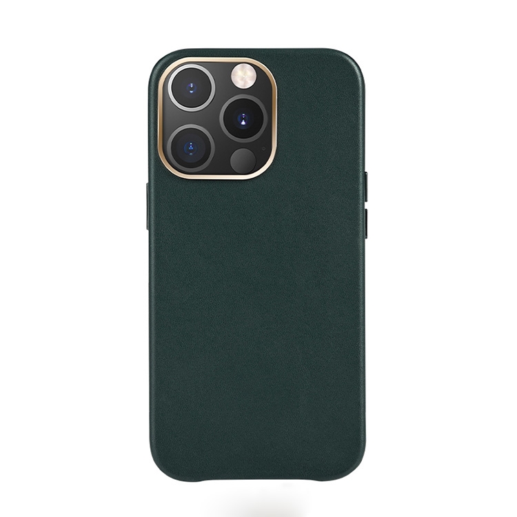 

Mutural Mingdian Series PU + PC Full Coverage Shockproof Protective Case For iPhone 13 Pro Max(Green)