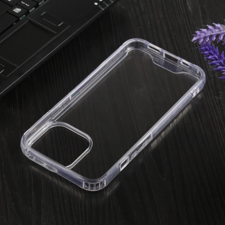 

Four-corner Shockproof Transparent TPU + PC Protective Case For iPhone 13 Pro