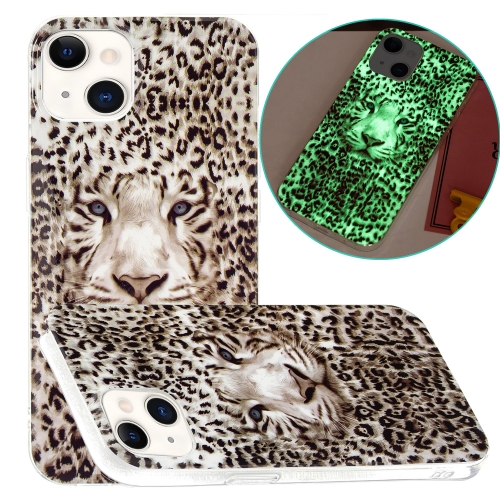 

Luminous TPU Soft Protective Case For iPhone 13(Leopard Tiger)