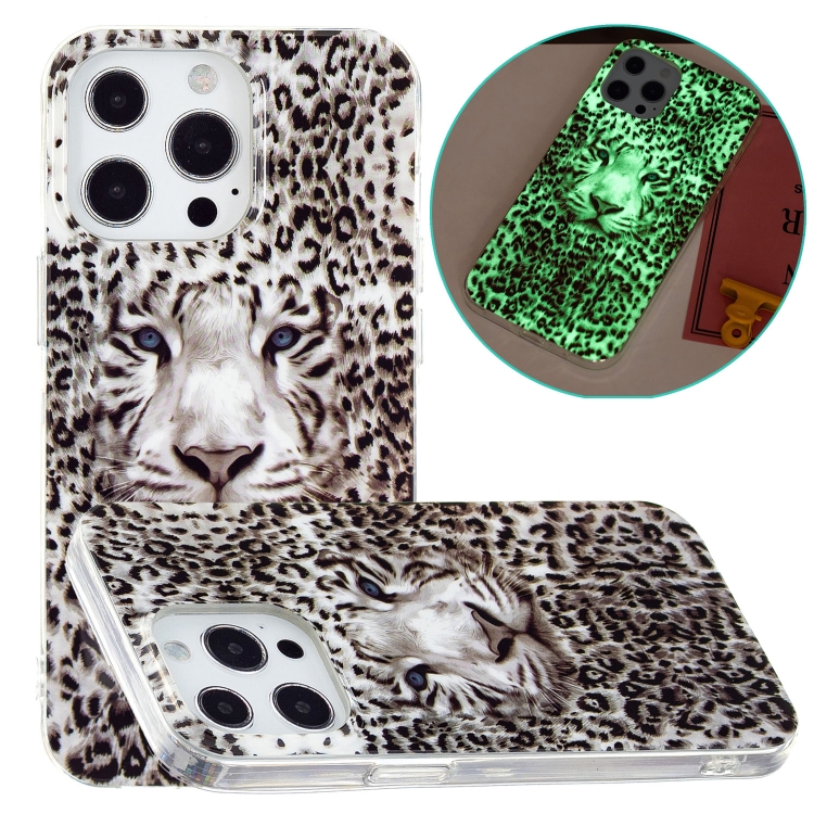 

Luminous TPU Soft Protective Case For iPhone 13 Pro(Leopard Tiger)