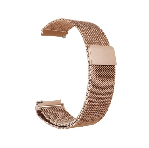 

For Samsung Galaxy Watch4 40mm Milanese Watch Band(Rose Gold)