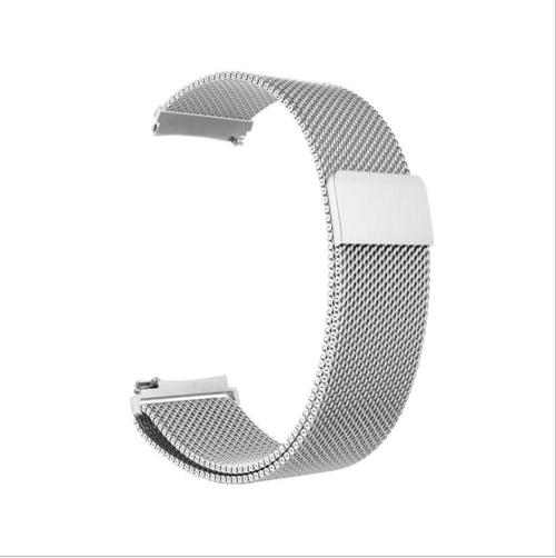 

For Samsung Galaxy Watch4 44mm Milanese Replacement Strap Watchband(Silver)