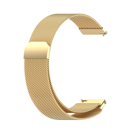 

For Samsung Galaxy Watch4 44mm Milanese Replacement Strap Watchband(Gold)