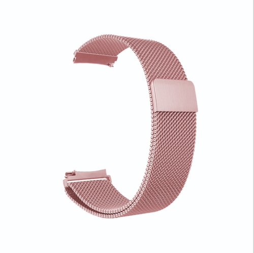 

For Samsung Galaxy Watch4 44mm Milanese Replacement Strap Watchband(Rose Pink)