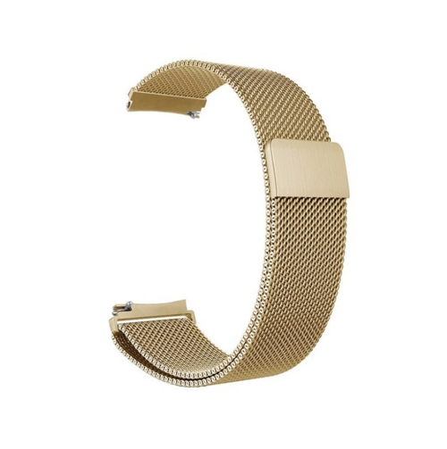 

For Samsung Galaxy Watch4 44mm Milanese Replacement Strap Watchband(Champagne Gold)