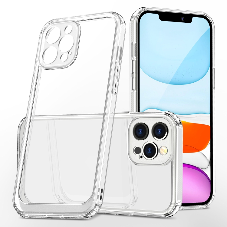 

For iPhone 11 Pro Crystal Clear Shockproof PC + TPU Protective Case (Transparent)