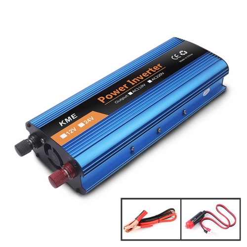 

Carmaer 2400W Car Smart Multi-function Digital Display Inverter Household Power Converter, Specification:12V to 220V