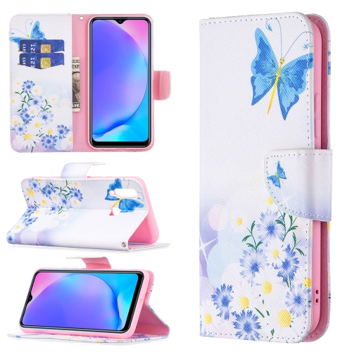 

For vivo Y11 / Y15 / Y12 / Y17 Colored Drawing Pattern Horizontal Flip Leather Case with Holder & Card Slots & Wallet(Butterfly Love)