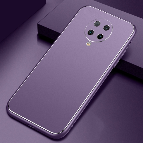 

For Xiaomi Redmi K30 Pro Cool Frosted Metal TPU Shockproof Case(Purple)