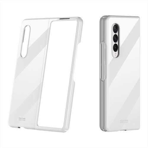 

For Samsung Galaxy Z Fold3 5G Shockproof Piano Paint Protective Case(White)