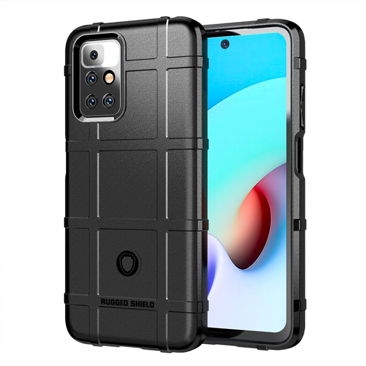 

Full Coverage Shockproof TPU Case For Xiaomi Redmi 10(Black)