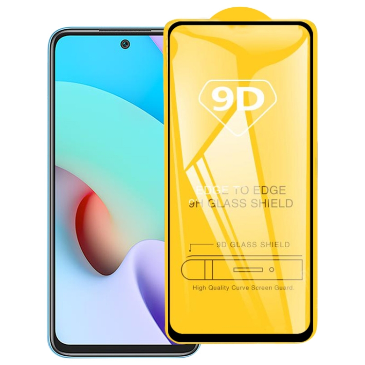 

For Xiaomi Redmi 10 / Redmi 10 Prime 2022 9D Full Glue Full Screen Tempered Glass Film
