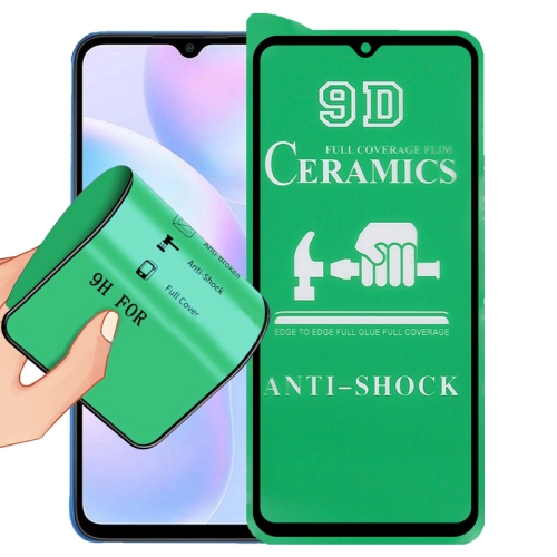 

For Xiaomi Redmi 9A / 9A Sport / 9C / 9C NFC / Poco C31 / 9 Acitv 9D Full Screen Full Glue Ceramic Film