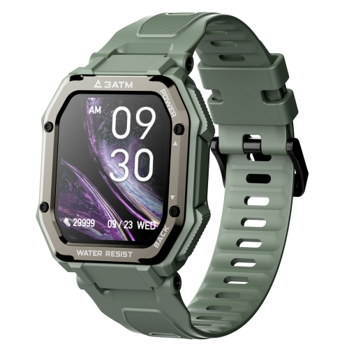 Zeblaze Captain C16 1.69 inch TFT Screen Bluetooth 5.0 3ATM Waterproof Smart Watch, Support Sleep Monitor / Heart Rate Monitor / Music Control / Sports Mode(Green)
