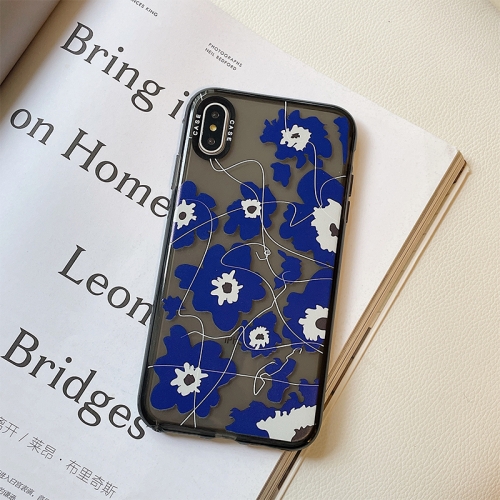 

Thickened TPU Shockproof Protective Case For iPhone XR(Flower)