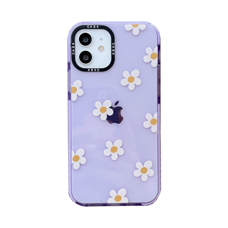 

Thickened TPU Shockproof Protective Case For iPhone 12(Multiple Chrysanthemums)