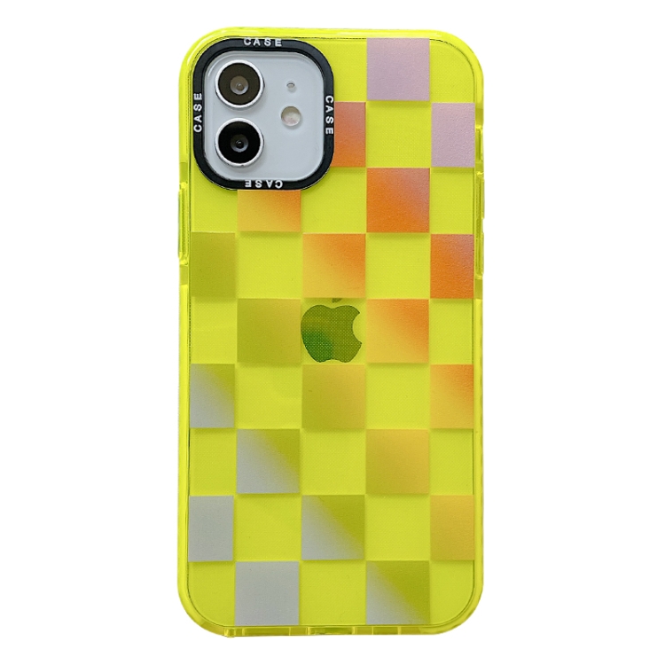 

Thickened TPU Shockproof Protective Case For iPhone 12 Pro(Cube)
