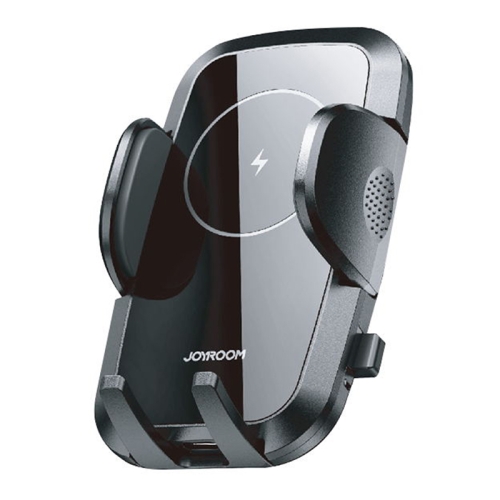 

JOYROOM JR-ZS241 15W QI Mechanical Car Wireless Charger Phone Holder Air Outlet Version(Black)